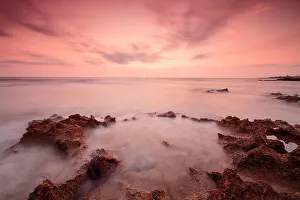 Trapani Prints: Sunset, Capo Granitola, Campobello di Mazara, province of Trapani, Sicily, Italy