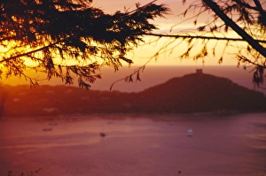 Sunset, Corsica, France