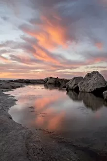 Sunset, Elands Bay, Western Cape Province, South Africa, Africa