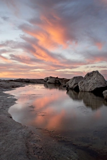 Images Dated 25th October 2007: Sunset, Elands Bay, Western Cape Province, South Africa, Africa