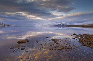 Akureyri Prints: Sunset in Eyjafjordur