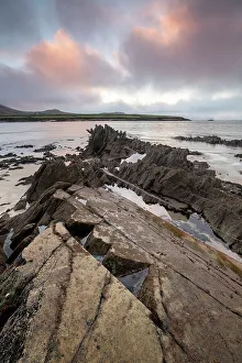 County Kerry Prints: Sunset, Ferriters Cove, Dingle Peninsula