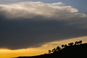 Overcast Sky Prints: Sunset from Geech Camp, Simien Mountains National Park, Ethiopia, Africa
