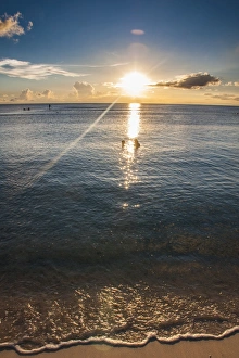 Us Territory Prints: Sunset in Guam, US Territory, Central Pacific, Pacific