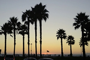 Sunsets Prints: Sunset at Hermosa Beach, Los Angeles County, California, United States of America