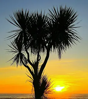 Hues Prints: Sunset, Hokitika, South Island, New Zealand