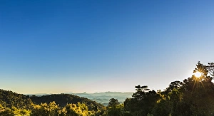 Queensland Prints: Sunset at Lamington National Park, Queensland, Australia, Pacific