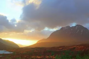 Torridon Prints: Sunset, Liathach, Torridon, northern Scotland