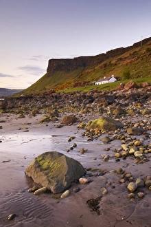 Sunset on Loch na Keal, Isle of Mull, Inner Hebrides, Scotland, United Kingdom, Europe