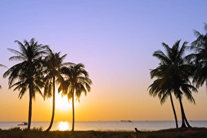 Sunrise And Sunset Prints: Sunset at Long Beach, Phu Quoc Island, Vietnam, Indochina, Southeast Asia, Asia