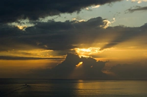 Pacific Coast Prints: sunset in the Manuel Antonio Area, Pacific Coast, Costa Rica