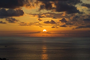 sunset in the Manuel Antonio Area, Pacific Coast, Costa Rica