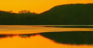 Freshwater Prints: Sunset near Hokitika, South Island, New Zealand