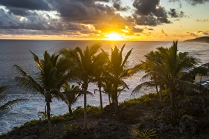 South Pacific Gallery: Sunset in Niue, South Pacific, Pacific