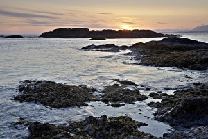 Images Dated 14th June 2009: Sunset over the ocean, Pacific Rim National Park Reserve, British Columbia