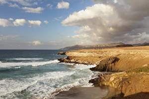 Atlantic Sea Prints: Sunset at Playa del Viejo Rey, La Pared