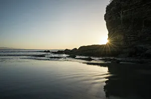 Nicaragua Prints: Sunset over Playa el Coco, Rivas, Nicaragua, Central America