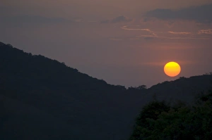 Punta Islita Prints: Sunset over Punta Islita, Nicoya Pennisula, Costa Rica, Central America