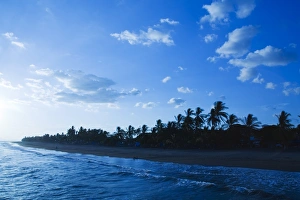 Images Dated 29th February 2008: Sunset, Puntarenas City Beach, Costa Rica, Central America