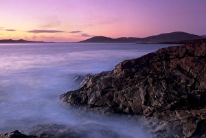 Sunset over Sound of Taransay