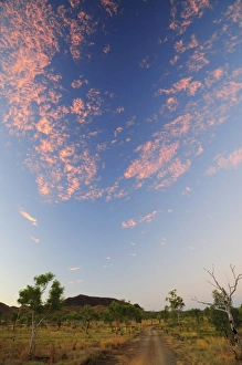 Images Dated 4th May 2008: Sunset along the Spring Creek Track, Kimberley, Western Australia, Australia, Pacific