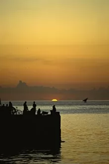 Sunset, Zanzibar, Tanzania, East Africa, Africa