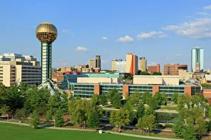 Restaurant Prints: Sunsphere in Worlds Fair Park, Knoxville