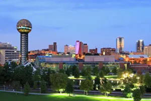 Restaurant Prints: Sunsphere in Worlds Fair Park, Knoxville