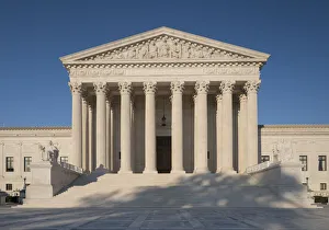 Columns Prints: US Supreme Court Building, Capitol Hill
