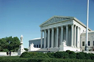Washington Dc Prints: Supreme Court building, Washington D