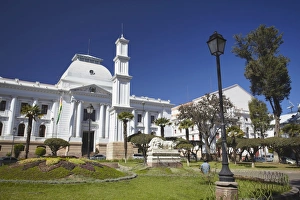 Sucre Prints: Supreme Court, Sucre, UNESCO World Heritage Site, Bolivia, South America
