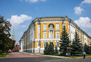 Kremlin Prints: Supreme Soviet in the Kremlin, UNESCO World Heritage Site, Moscow, Russia, Europe