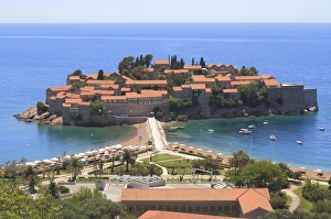 Cause Way Prints: Sveti Stefan, Montenegro, Europe