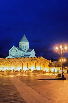 Svetitskhoveli Cathedral, 11th century, by Patriach Melkisedek, Mtskheta, historical capital