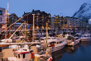 Svolvaer Prints: Svolvaer, Lofoten Islands, Nordland, Arctic Norway, Scandinavia, Europe