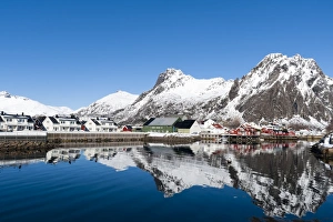 Svolvaer, Lofoten Islands, Nordland, Arctic, Norway, Scandinavia, Europe