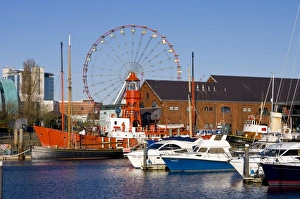 Images Dated 28th December 2008: Swansea Marina docks, Wales, United Kingdom, Europe