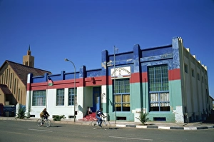Luderitz Prints: SWAPO Headquarters, Luderitz, Namibia, Africa