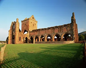Sweetheart Prints: Sweetheart Abbey dating from 13th and 14th centuries