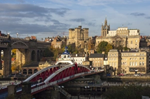 Quayside Prints: Swing Bridge crossing the River Tyne