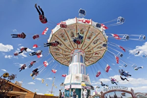 Kids Prints: Swing carousel, Cannstatter Wasen (Volksfest)