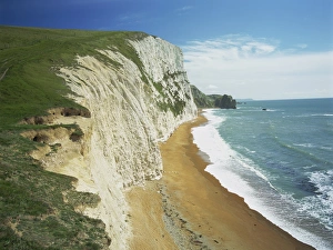 Headlands Prints: Swyre Head, near Lulworth, Dorset, England, United Kingdom, Europe