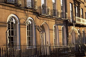 Terrace Prints: Sydney Place, Bath, Avon, England, United Kingdom, Europe