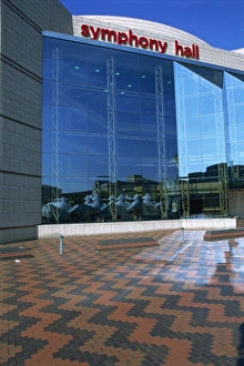 Birmingham Prints: Symphony Hall, Centenary Square, Birmingham, England, United Kingdom, Europe