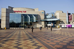 Birmingham Prints: Symphony Hall ICC, Birmingham, Midlands, England, United Kingdom, Europe