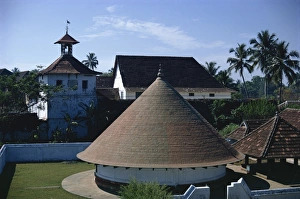 Cochin Prints: Synagogue and Dutch church, Cochin, Kerala state, India, Asia
