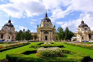 Szechenyi Thermal Bath, Budapest, Hungary, Europe