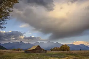 One Object Prints: TA Moulton Barn, Mormon Row, Grand Tetons National Park, Wyoming, United States of America