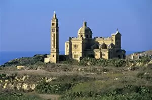 Images Dated 8th December 2011: Ta Pinu Church, Gharb, Gozo, Malta, Mediterranean, Europe