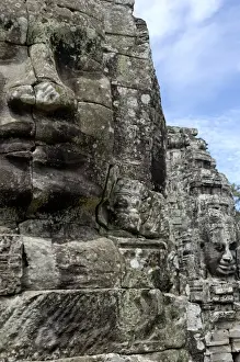 Ta Prohm Prints: Ta Prohm temple dating from the mid 12th to early 13th centuries, Angkor